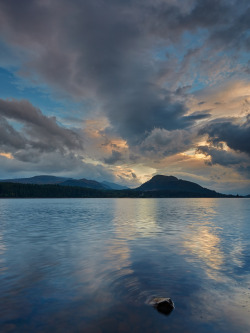 whenitallturnstodust:  Storm Clouds, Loch