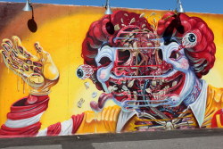 Porn vomitpinata:NYCHOS street art photos