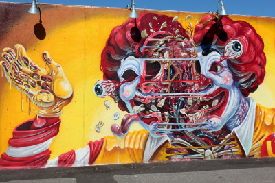 vomitpinata:NYCHOS street art porn pictures