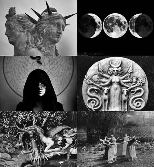 mortisia:  Hecate Hecate or Hekate (Greek Ἑκάτη) is a goddess in Greek religion and mythology, most often shown holding two torches or a key and in later periods depicted in triple form. She was variously associated with crossroads, entrance-ways,