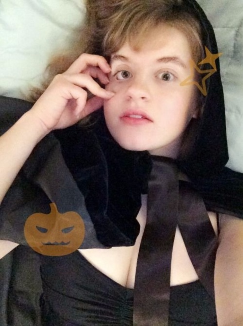 selfie compilation of me being too lazy to get out of my bed even in full costume