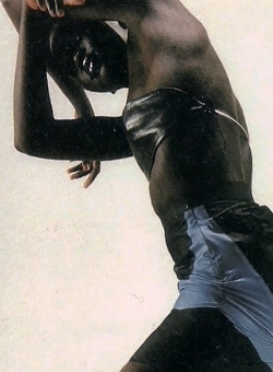 moscowballet:  alek wek for i-D’s “the clean