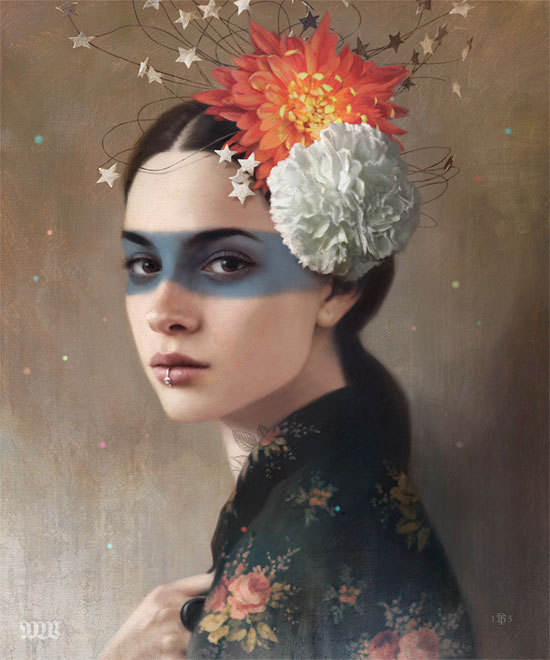 tombagshaw:  &lsquo;Chasca&rsquo;-For the ‘Pixel Portraits’ show opening