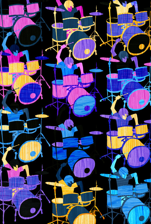 Merry Christmas! Here's 12 Drummers Drumming! You Can See A Different Version (and Also The Rest Of The