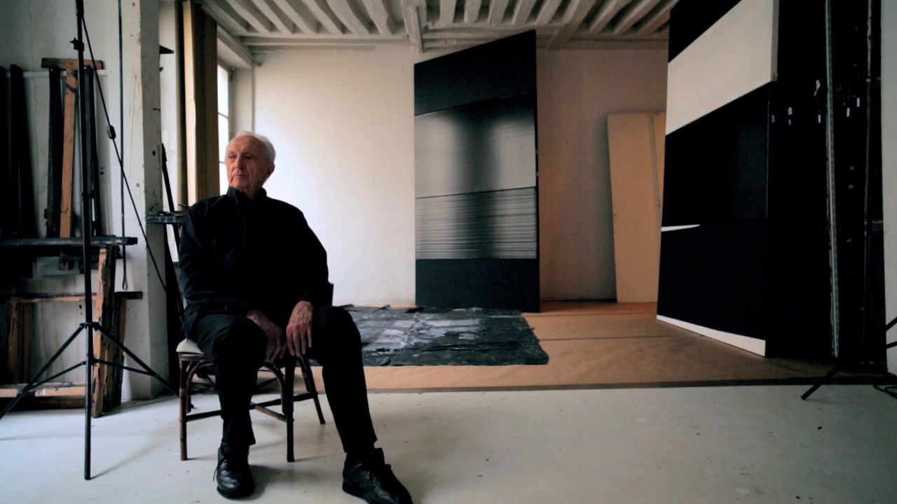 Pierre Soulages aka the “master of black”.