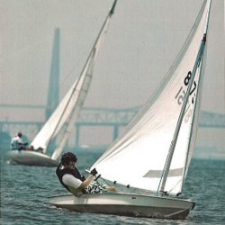 boatporn:  sailorcolin:  #tbt Hobcaw Yacht Club Regatta. 2006. #charleston  TBT old as balls bridges across the Cooper River.