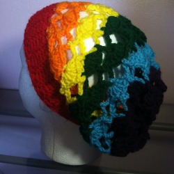 madmattermatrix:  Check out my esty for my crochet lgbt+ slouchy beanies! at https://www.etsy.com/shop/MadMatterMatrix  -Don’t remove caption-