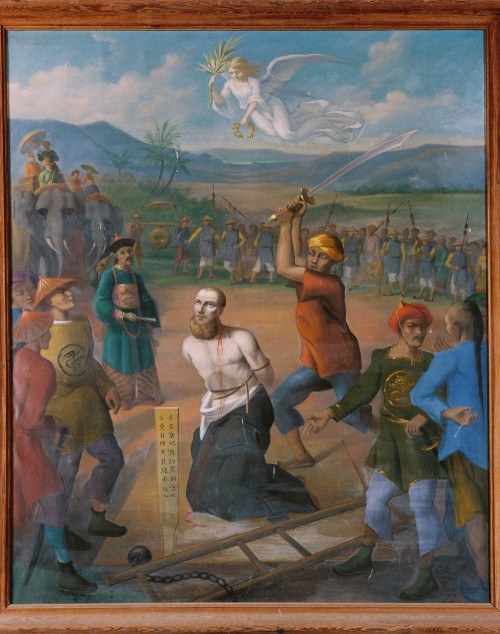 The Martyrdom of Saint Pierre Dumoulin-Borie, Saint-Bazile-de-Meyssac