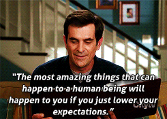 modern-family-gifs:  “Phil’s-osophy. A hardbound collection of all the life lessons