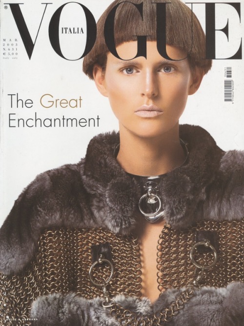 teacakes:  underappreciated vogue italia covers 