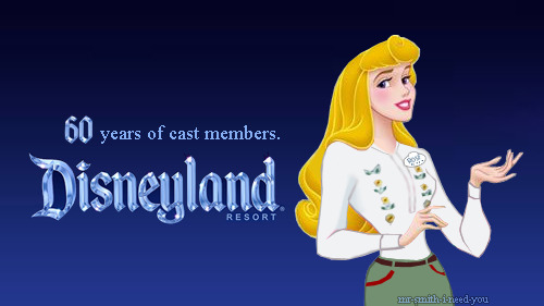 pixiedust-paycheck: summonernoctis:Celebrating 60 Years of Disneyland Cast Members!Please do not rep