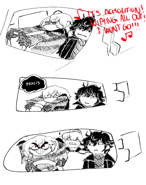 sublimeaether: *panther voice* maybe we shouldn’t let crow drive.based on that one comic