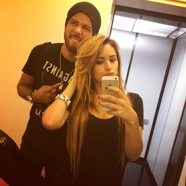 mizzjasminevillegasnewz:  Ran into @graymusiq ️ @1triciamiranda where u at! 