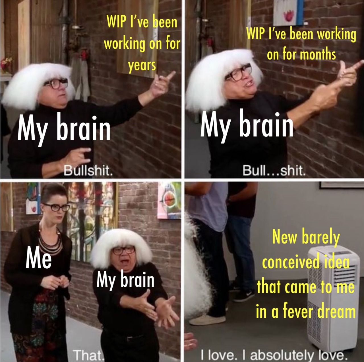 Danny Devito I Get It Meme Template