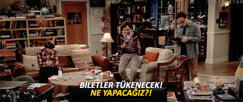 Star Wars: The Force Awakens Bileti Almaya çalışırken;