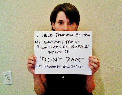 TW for rape, victim blaming#WhyWeNeedFeminism
