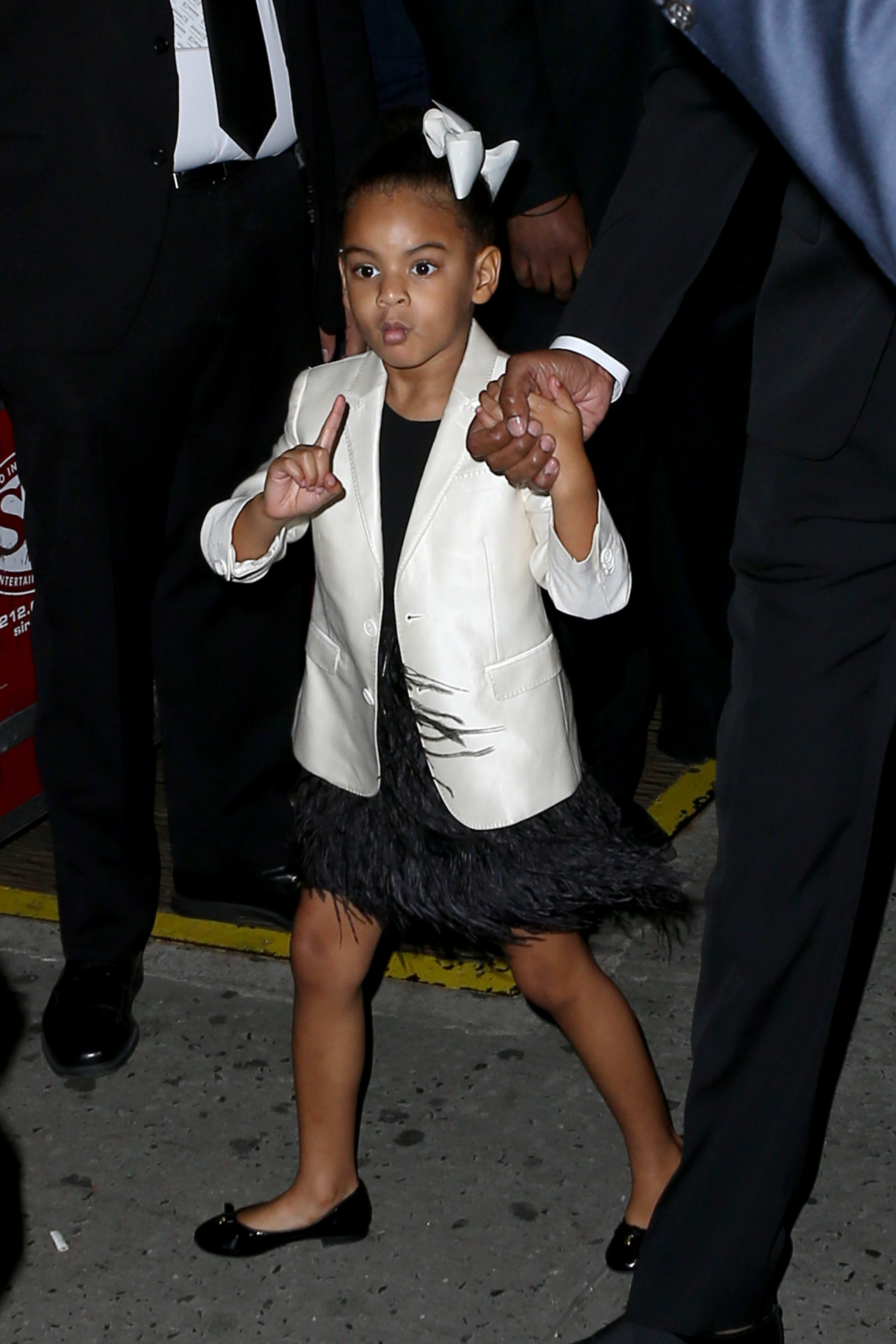 celebritiesofcolor:  Blue Ivy at the CFDA Fashion Awards in NYC 