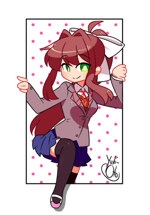 monika fan art | Tumblr