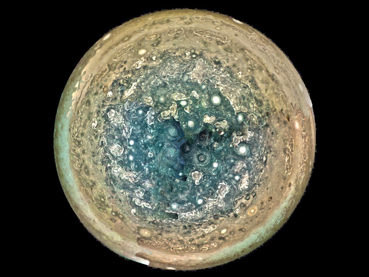 truetinytonywolf:  typhlonectes:   NASA’s Juno Probe Just Sent Back Breathtaking
