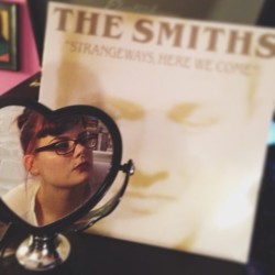 vonlindy:  #selfies and #thesmiths. It’s