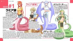 thatmetticguy:  Monster Musume Lore boyz: all 12 weeks(Large size for the last two: (x) (x) )