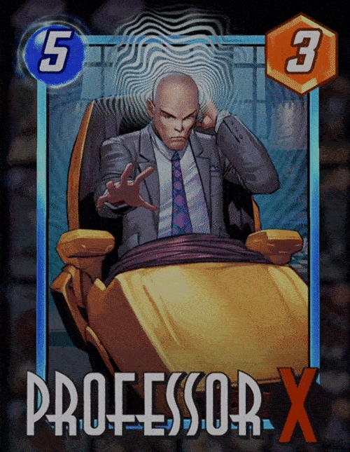 Professor X, Marvel Snap Card