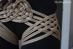 hotdogphoto:Some work in the rope lab with