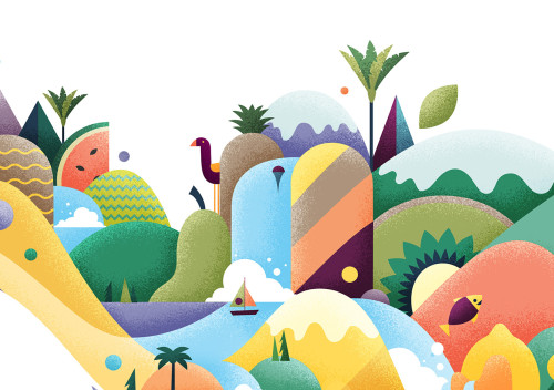 Friendly frozen yoghurt branding by Brett King