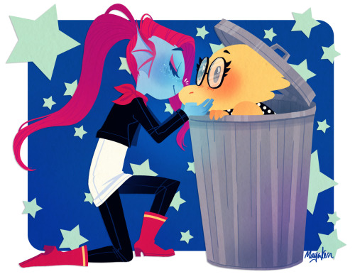 mayakern:  garbage lesbians process image // process video 