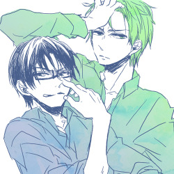 kuroko-no-yaoi-bl:  MidoTaka (〃ゝω’)b  まをこ  