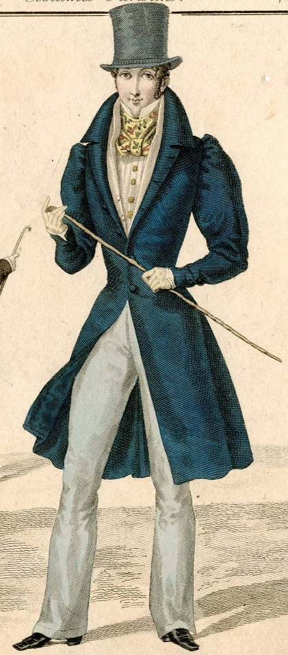 VIRAGO on Tumblr: Men's fashion ca. 1830: The bottom layers