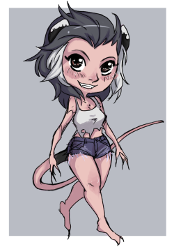 An American Opossum Kemonomimi, Fight Me