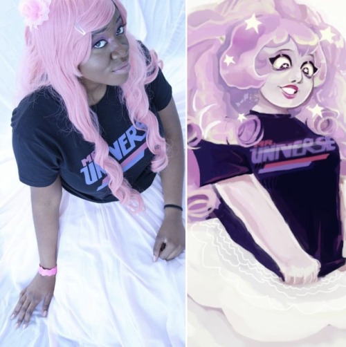 blackwomenincostume: Some beautiful Pink Diamond and Rose Quartz Cosplay from Steven Universe 💗 https://instagram.com/p/Bk3OoxJAu19/ (@astrosoda @demonhound @grimbarx @violet_sidra_flower @_mickyface @monstrouscosplay @galaxymermaidx @supersailorjunko