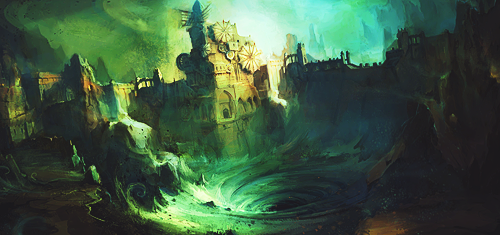 mariabarring:Prince of Persia 2008 concept art // Scenery