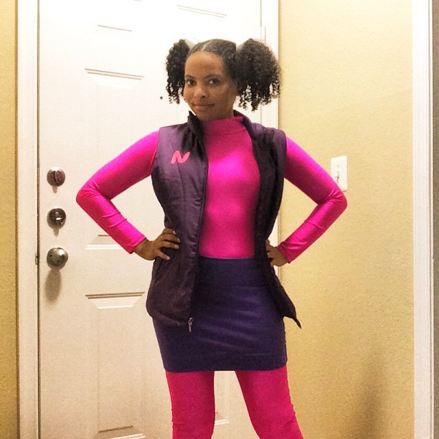 gabaleta:  arielsfunblr and I went as Zenon and Nebula for Halloween!