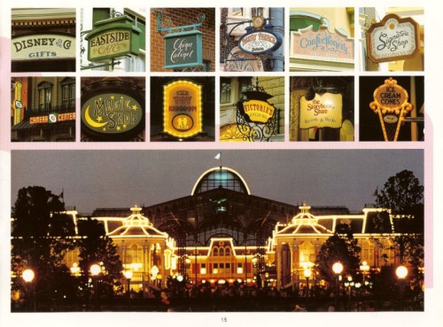 disneyprint:  From Tokyo Disneyland Souvenir Guidebook, 1986