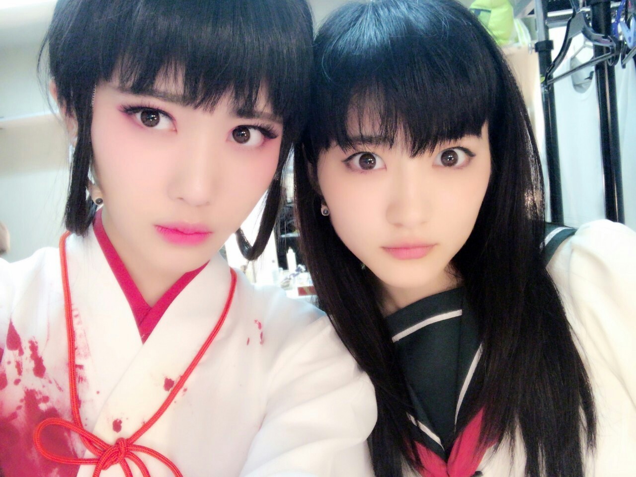 odangomoon: 💠KAGOME × KIKYOU💠   so cute!!😘💕 