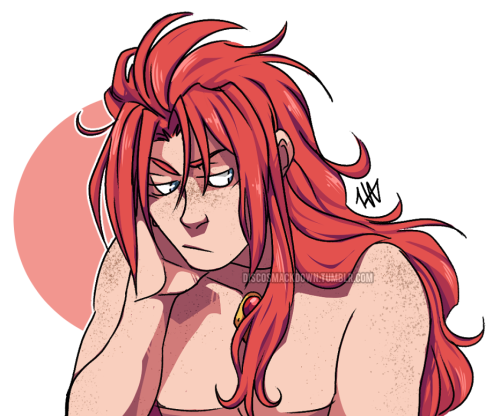 discoart:  i am weak in the knees for Zelos with freckles i’m so sorry 