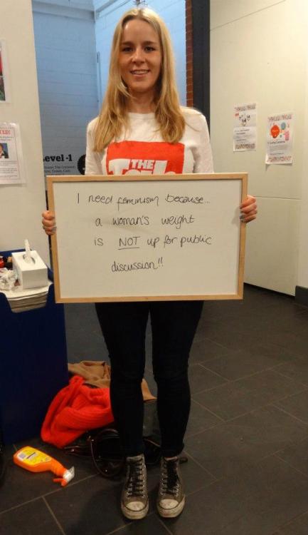alana-sunshine:  Leeds University Students - ‘I Need Feminism Because…’ 