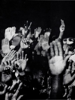 cavetocanvas: Glenn Ligon, Hands (with detail),