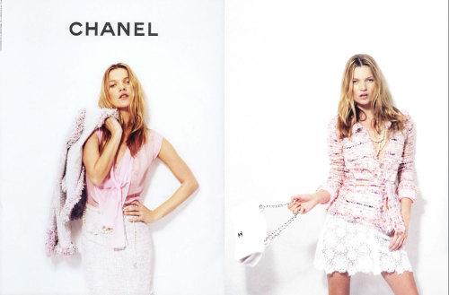 lsyorg:Kate Moss by Karl Lagerfeld for Chanel Spring/Summer 2004 