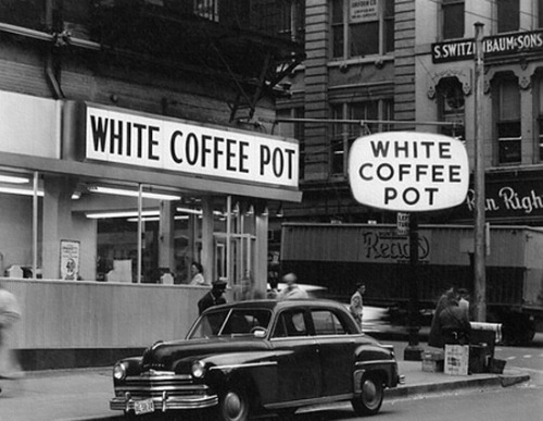 rogerwilkerson:White Coffee Pot - Baltimore Maryland