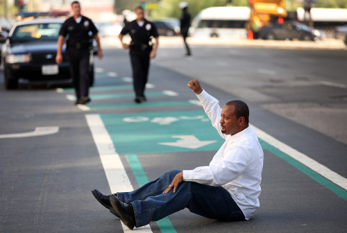 &ldquo;A protest or march has never solved a problem in the black community. But it puts the iss
