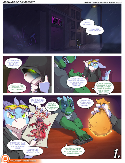 impactaura: furry-gay-comics:“Servants of the Serpent” by kabier www.furaffinity.net/view/241