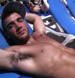 hairyonholiday:  For MORE HOT HAIRY guys-Check