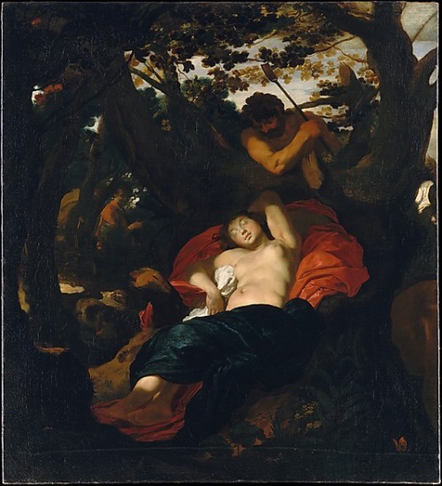 centuriespast: Nymph and Shepherd Johann Liss (German, Oldenburg ca. 1595/1600–1631 Verona) Da