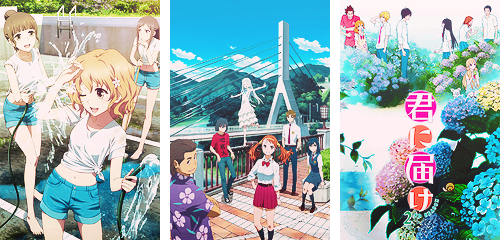 nanazumi:  Recap: Anime of 2011! Click on each photo to see the names of the shows! 