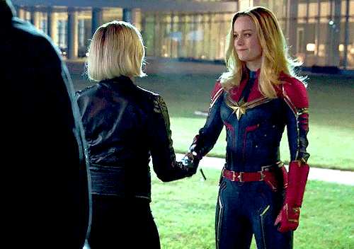 rainbowkarolina: Brie Larson behind the scenes of Avengers: Endgame