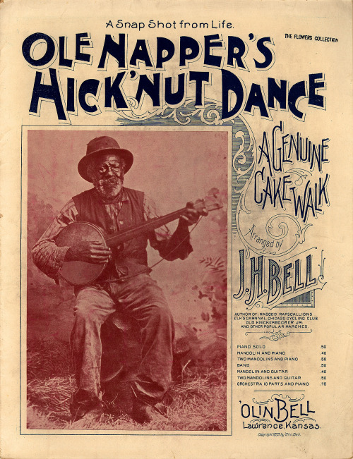 Napper&rsquo;s Hick'nut Dance; A Snap Shot from Life. Composer J.H. Bell. Publisher: Olin Bell, Lawr