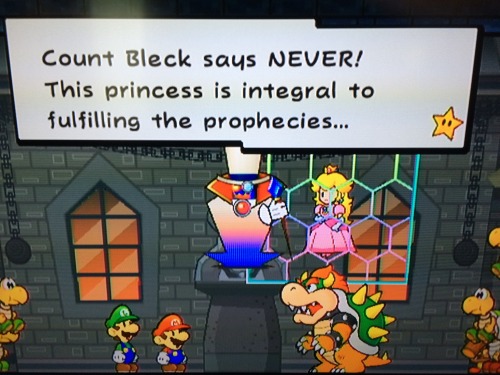 Guess who’s playing Super Paper Mario again (PS: it me)